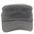 Plain cotton military hat